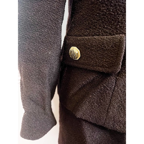 St John Collection 2 Piece Chocolate Brown Suit Size 12 - Picture 2 of 10